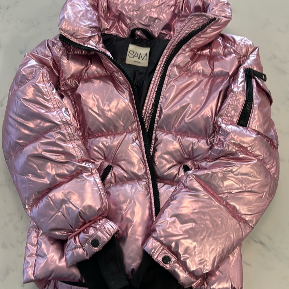 Beautiful SAM. Girls Freestyle Jacket. Sz 10. Great condition. Pink.
